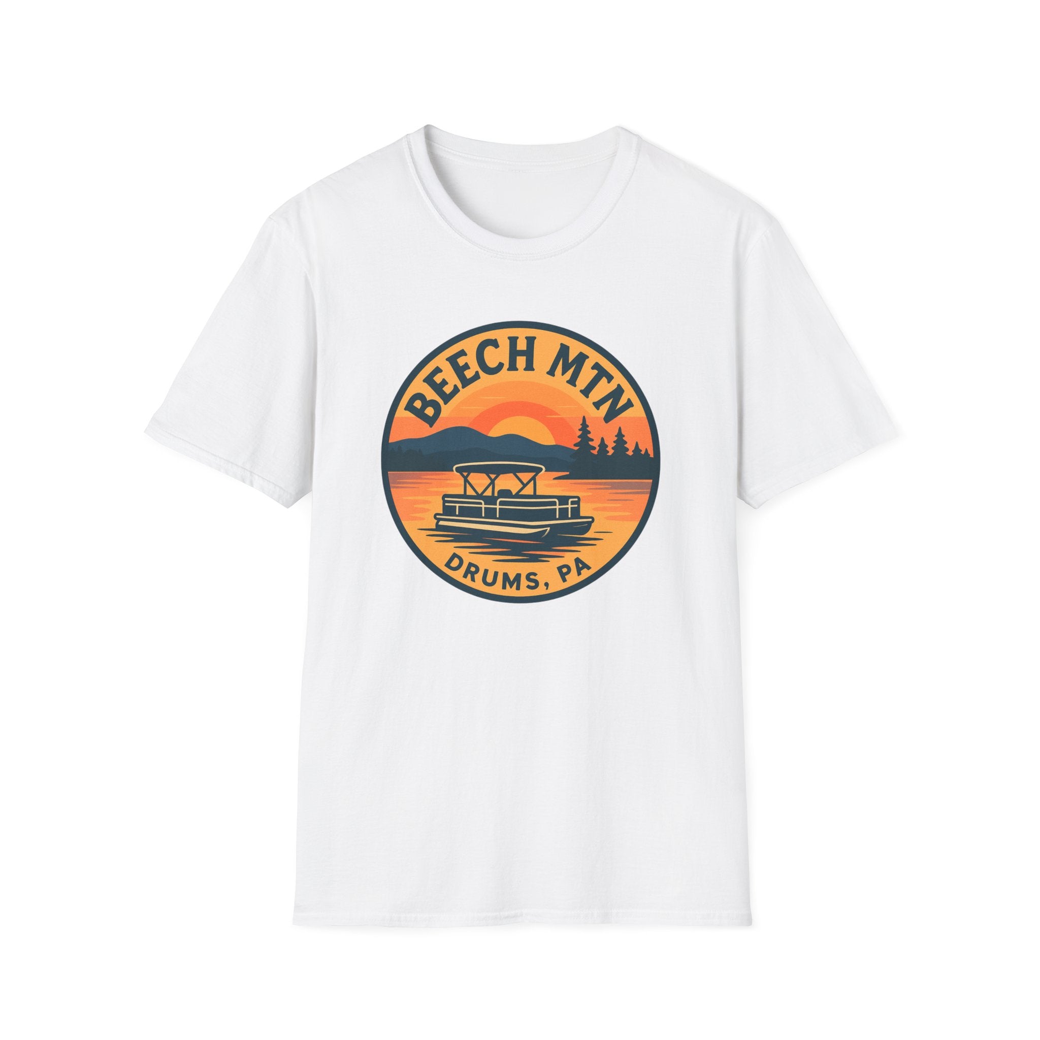 Beech Mountain T-Shirt | Unisex Softstyle Tee | Outdoor Adventure