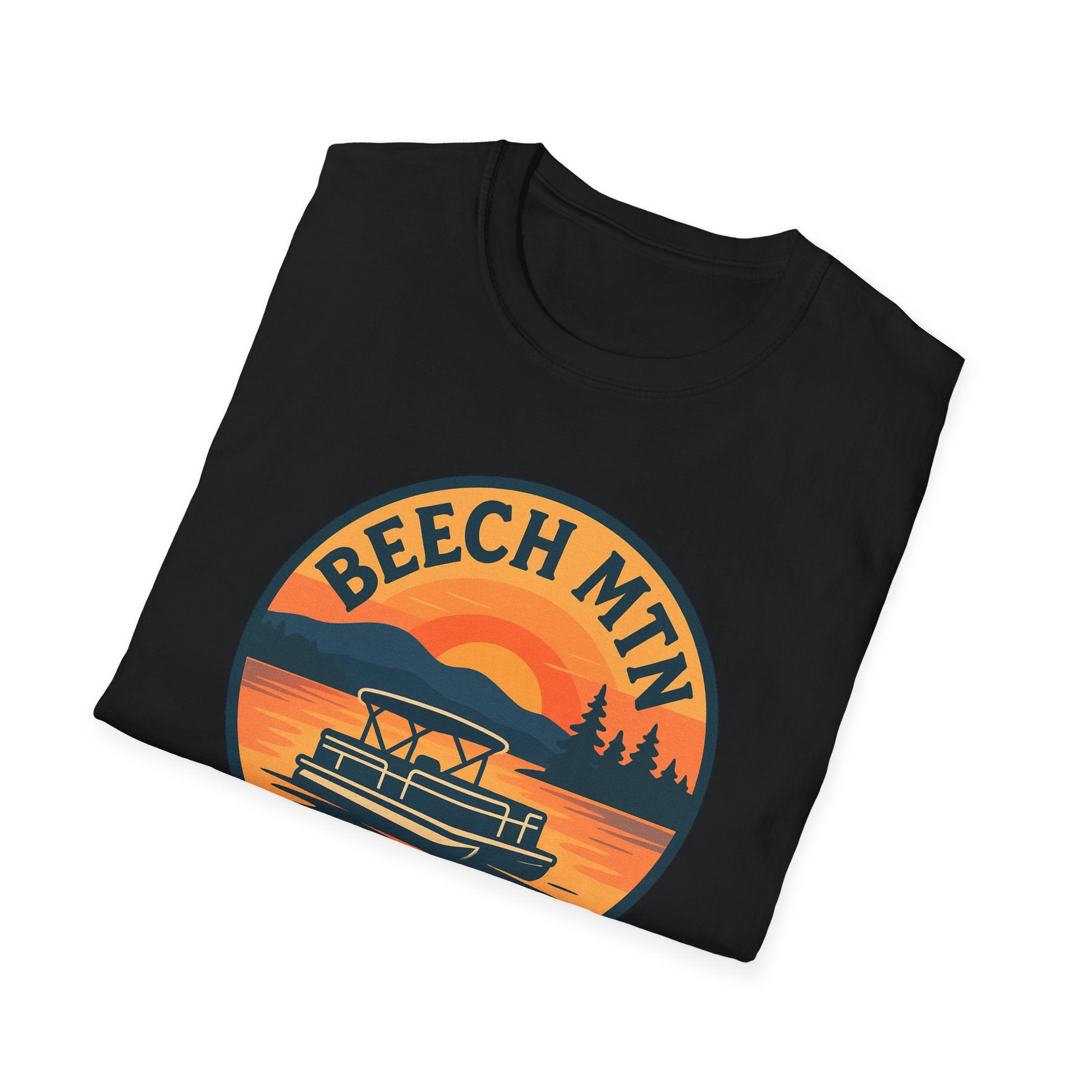 Beech Mountain T-Shirt | Unisex Softstyle Tee | Outdoor Adventure Apparel, Travel Gift, Summer Fashion, Nature Lover’s Shirt