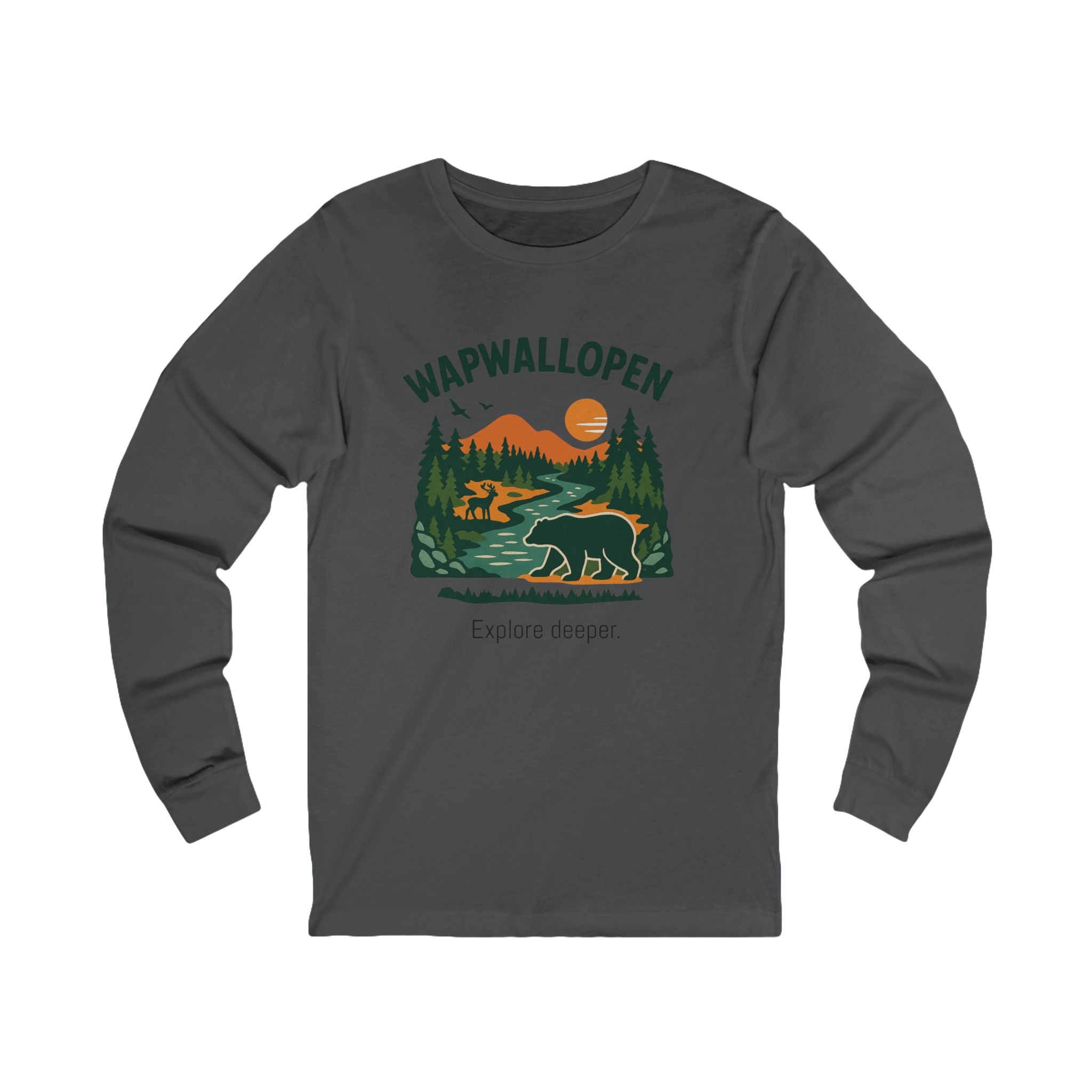 Wapwallopen PA Long Sleeve T-Shirt | NEPA Outdoor Tee