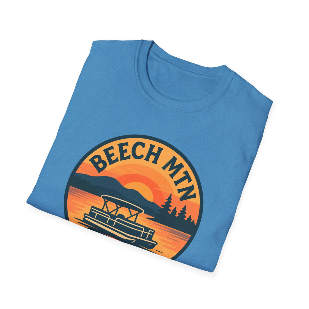 Beech Mountain T-Shirt | Unisex Softstyle Tee | Outdoor Adventure Apparel, Travel Gift, Summer Fashion, Nature Lover’s Shirt