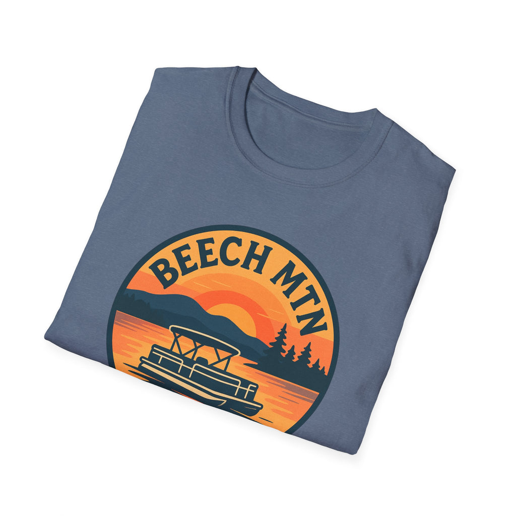 Beech Mountain T-Shirt | Unisex Softstyle Tee | Outdoor Adventure Apparel, Travel Gift, Summer Fashion, Nature Lover’s Shirt