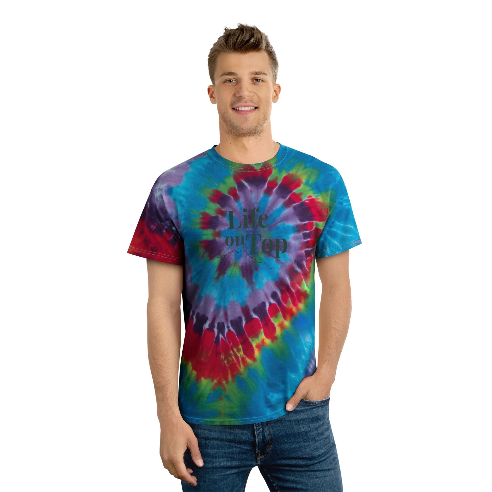 Mountain Top PA Tie-Dye T-Shirt | NEPA Small-Town Apparel