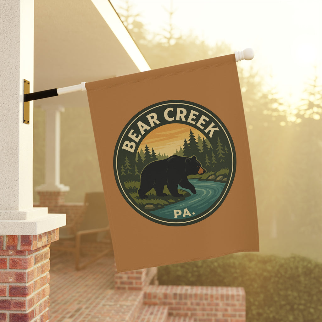 Bear Creek, PA Garden Flag | Outdoor Banner Decor