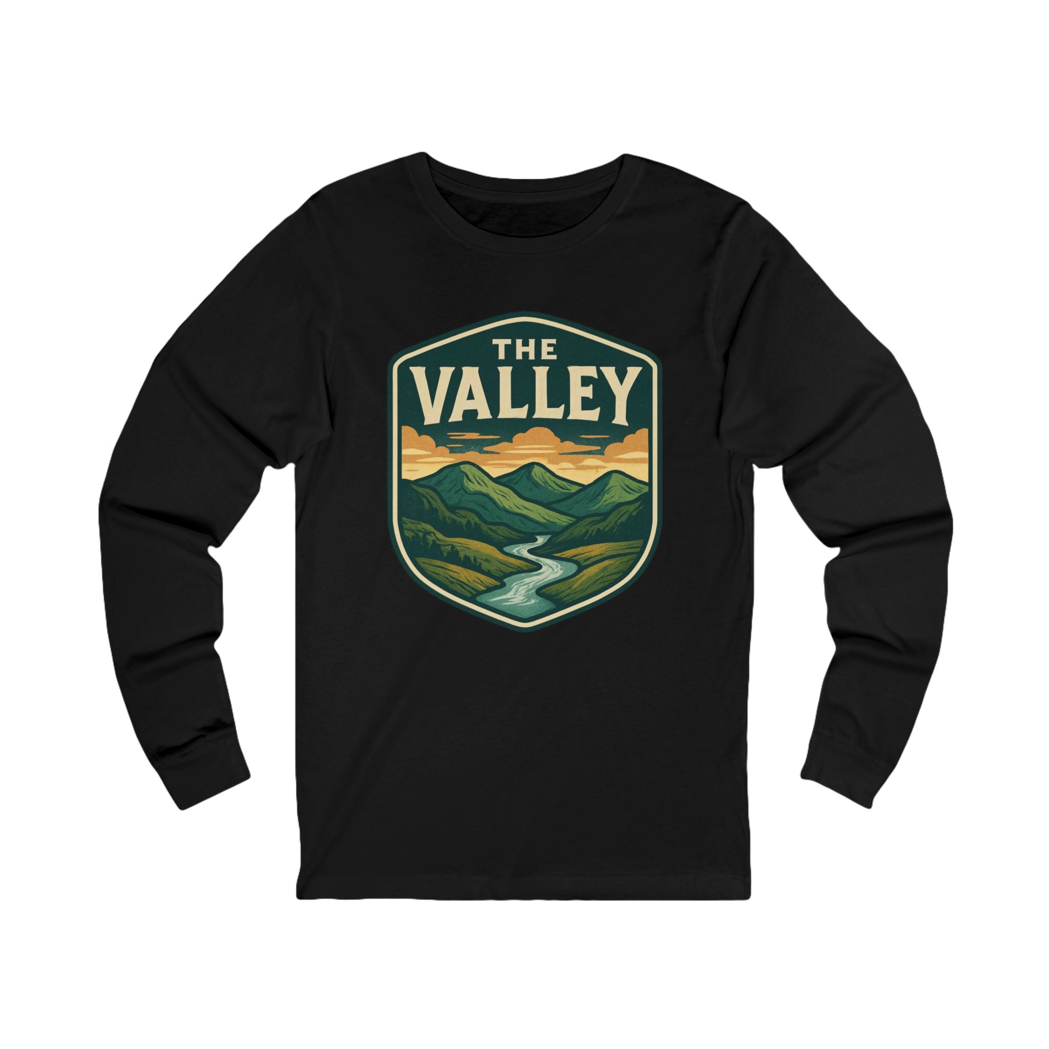 The Valley Long Sleeve T-Shirt | NEPA Pride Apparel