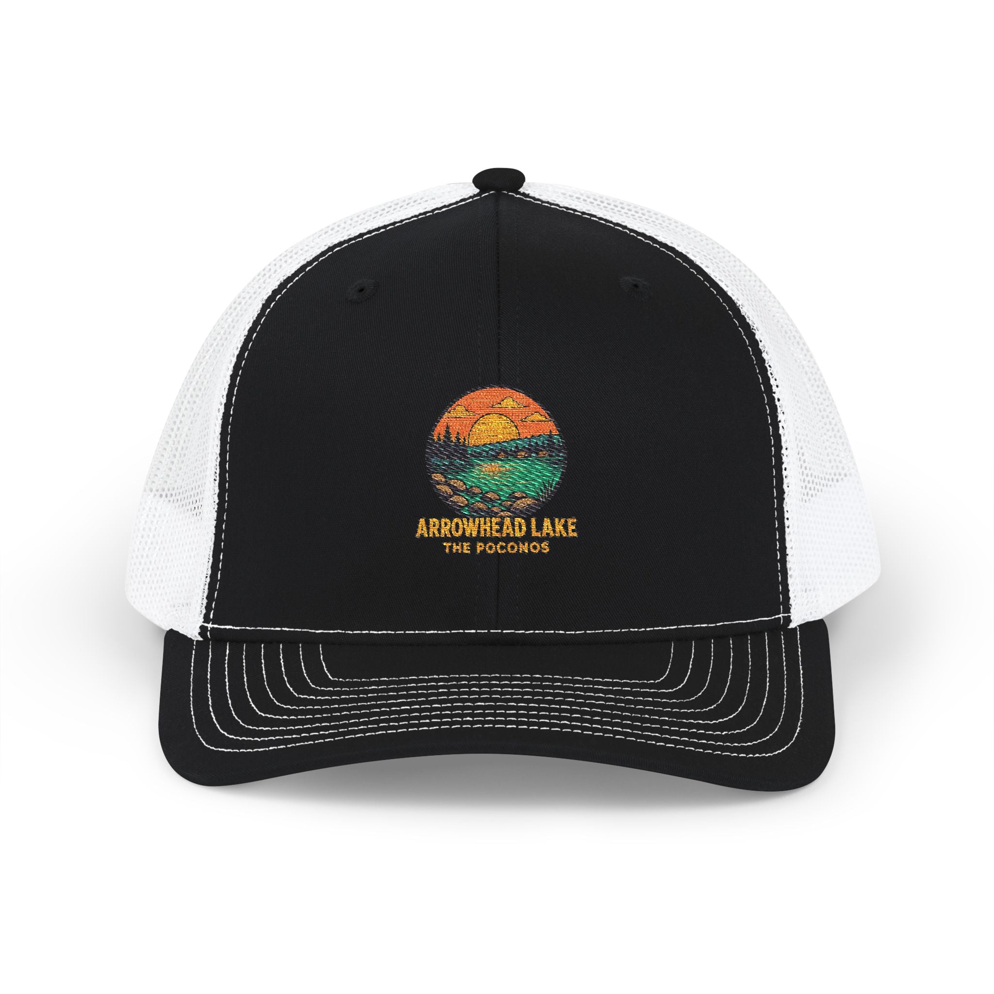 Arrowhead Lake Snapback Trucker Hat | Poconos Adventure Cap