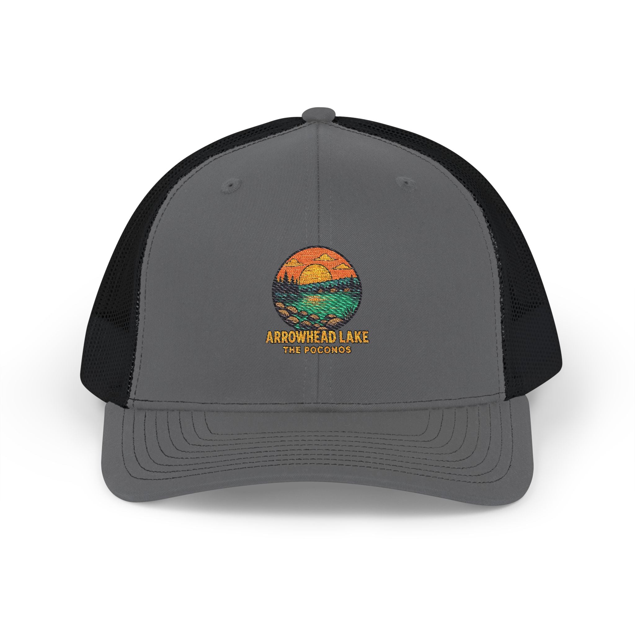 Arrowhead Lake Snapback Trucker Hat | Poconos Adventure Cap