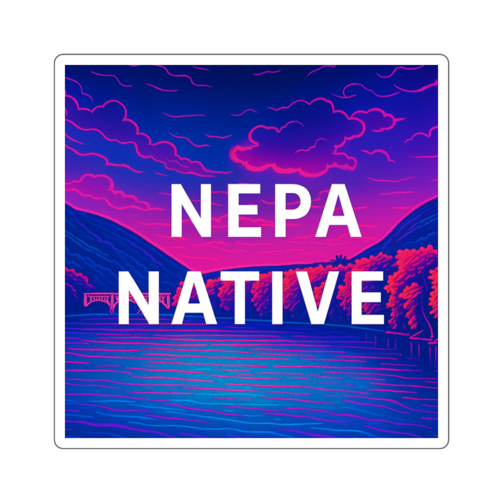 NEPA Native Vibrant Sticker | Laptop Decals