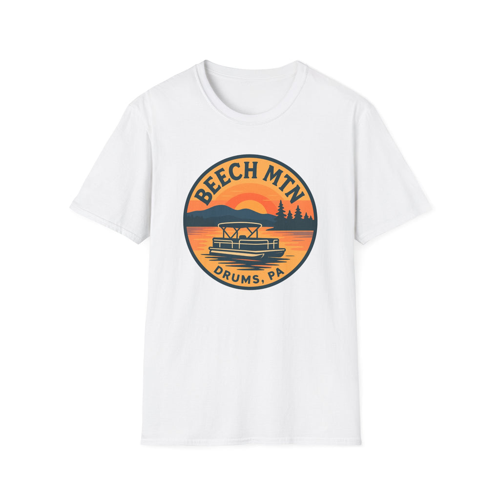 Beech Mountain T-Shirt | Unisex Softstyle Tee | Outdoor Adventure Apparel, Travel Gift, Summer Fashion, Nature Lover’s Shirt