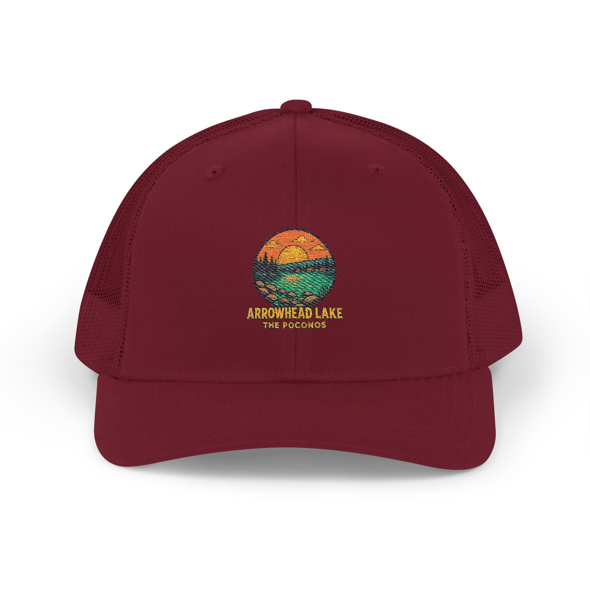 Arrowhead Lake Snapback Trucker Hat | Poconos Adventure Cap