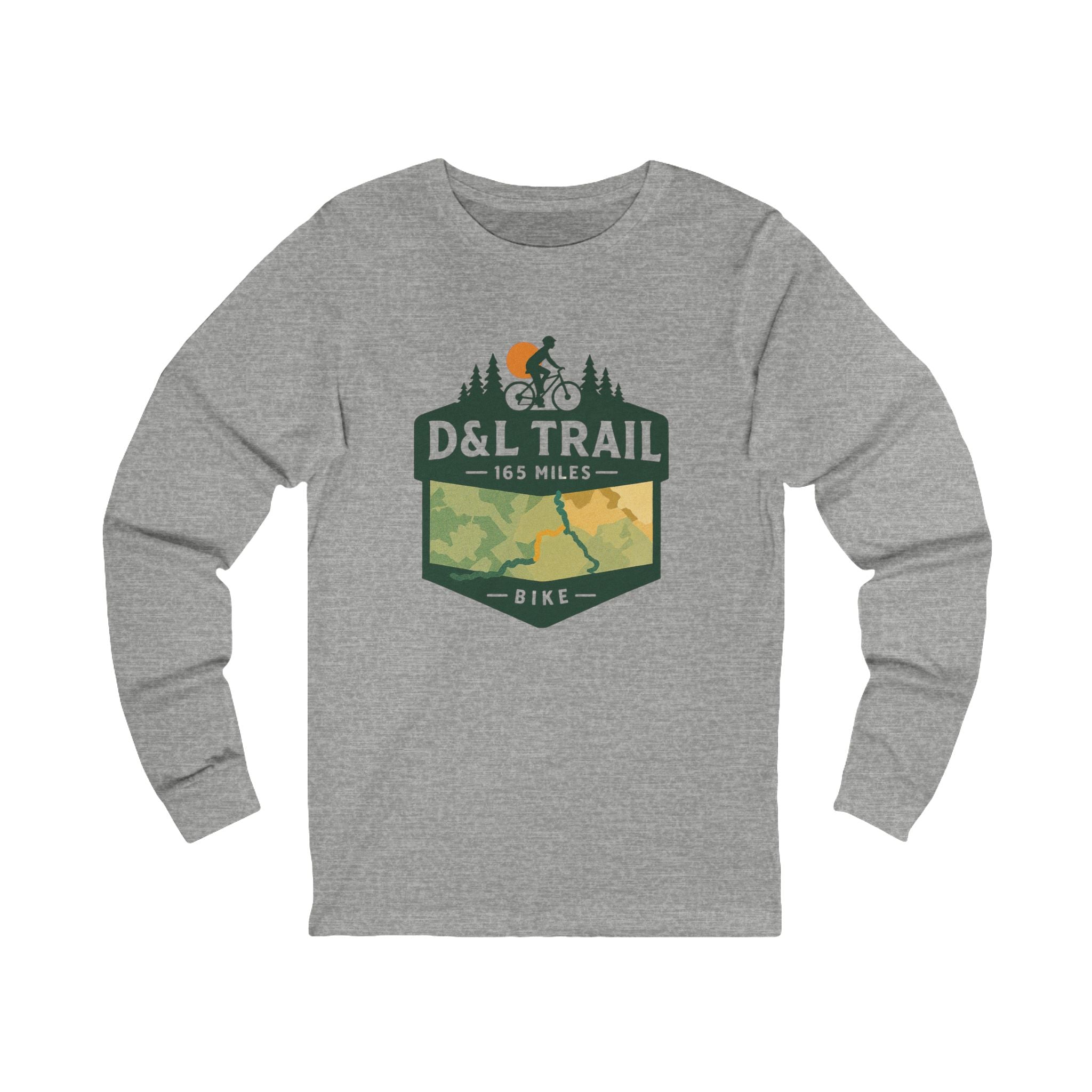 D&L Trail Long Sleeve T-Shirt | Pennsylvania Hiking Tee