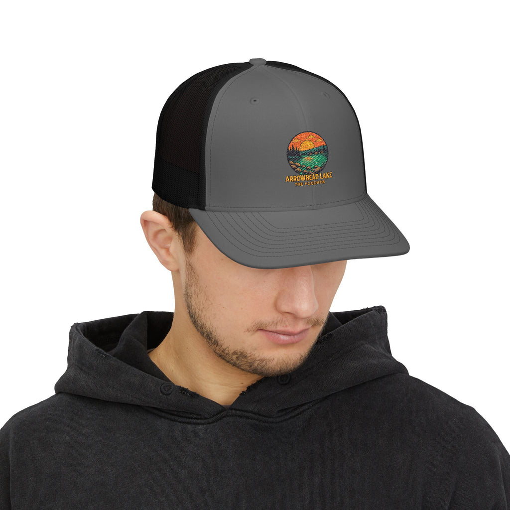 Arrowhead Lake Snapback Trucker Hat | Poconos Adventure Cap
