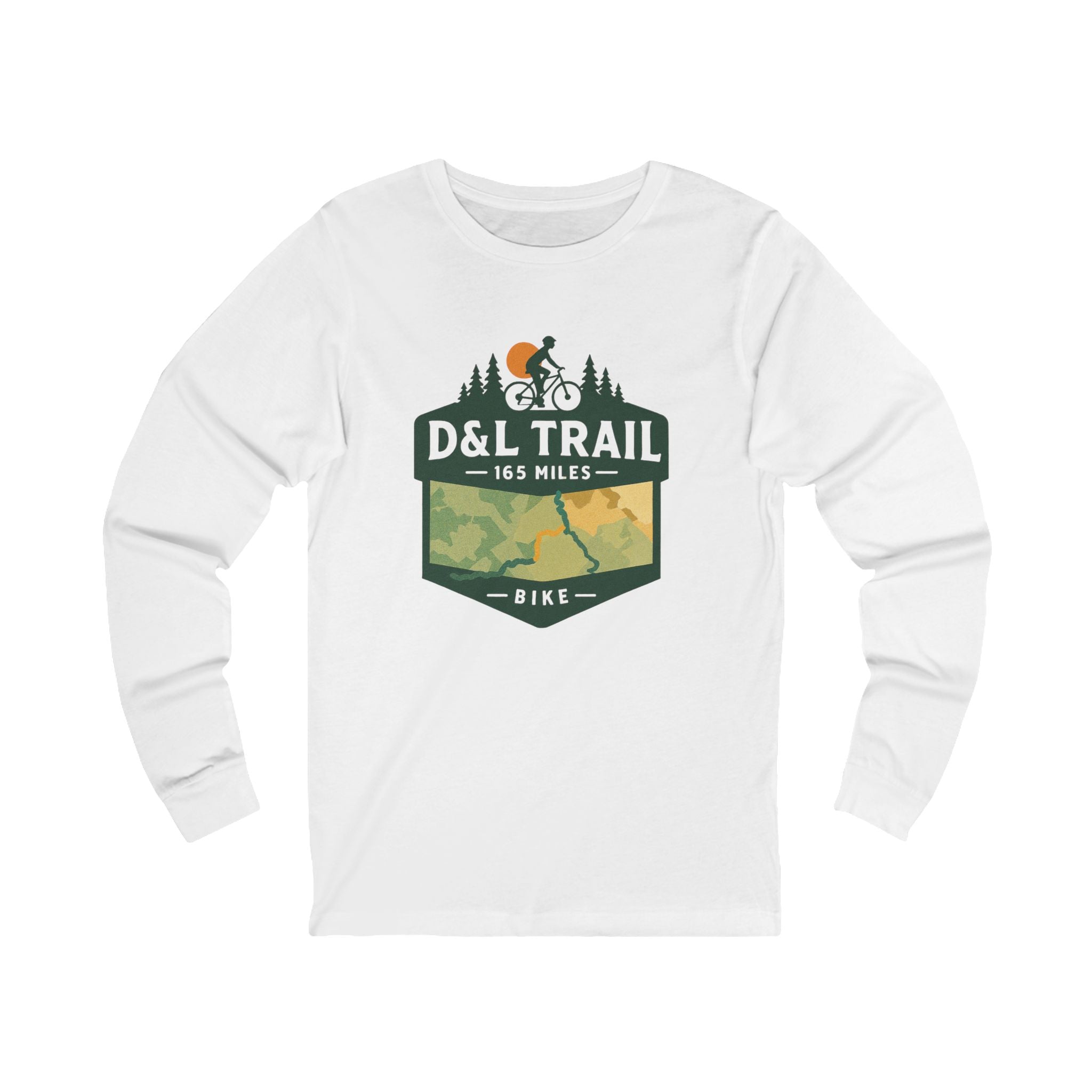 D&L Trail Long Sleeve T-Shirt | Pennsylvania Hiking Tee