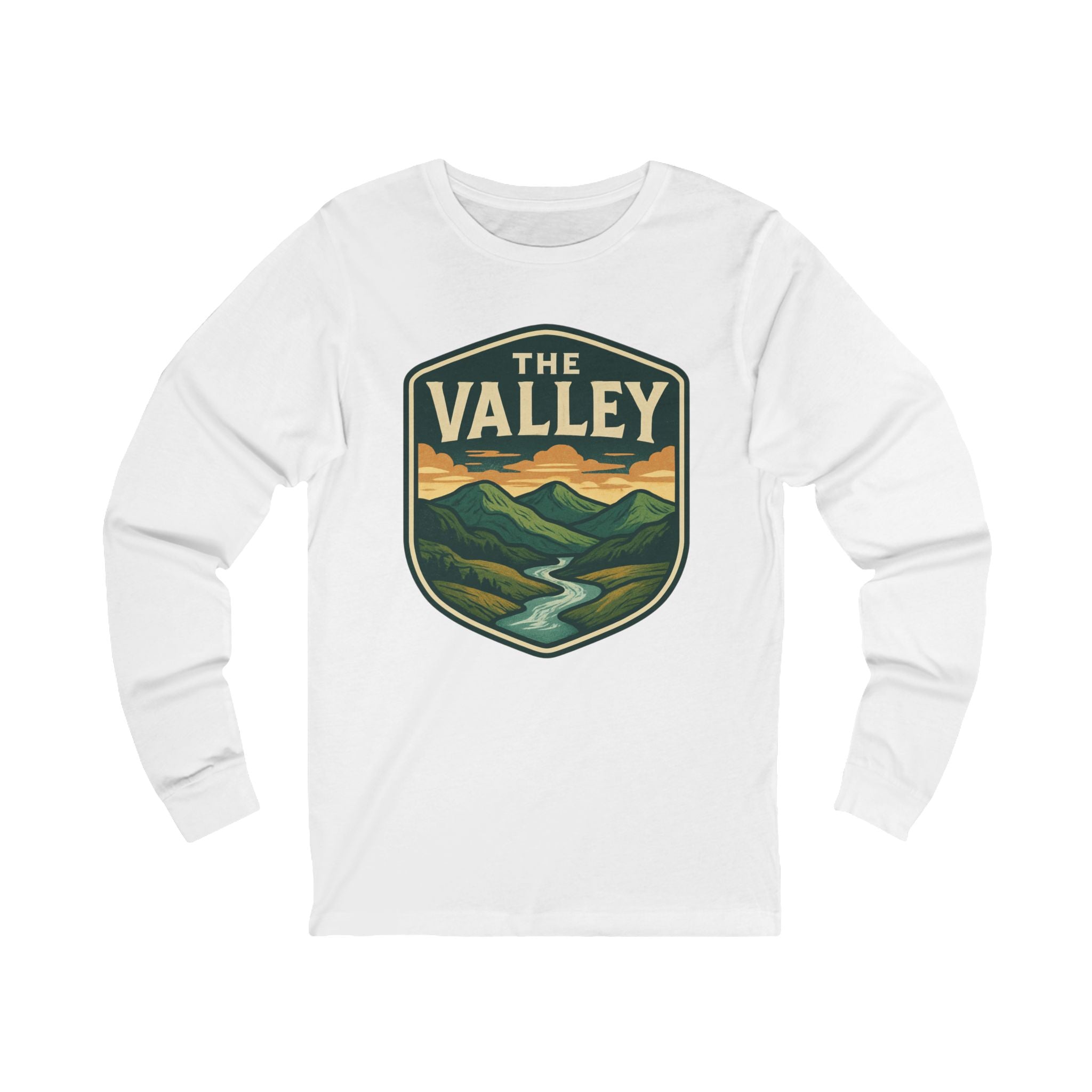 The Valley Long Sleeve T-Shirt | NEPA Pride Apparel