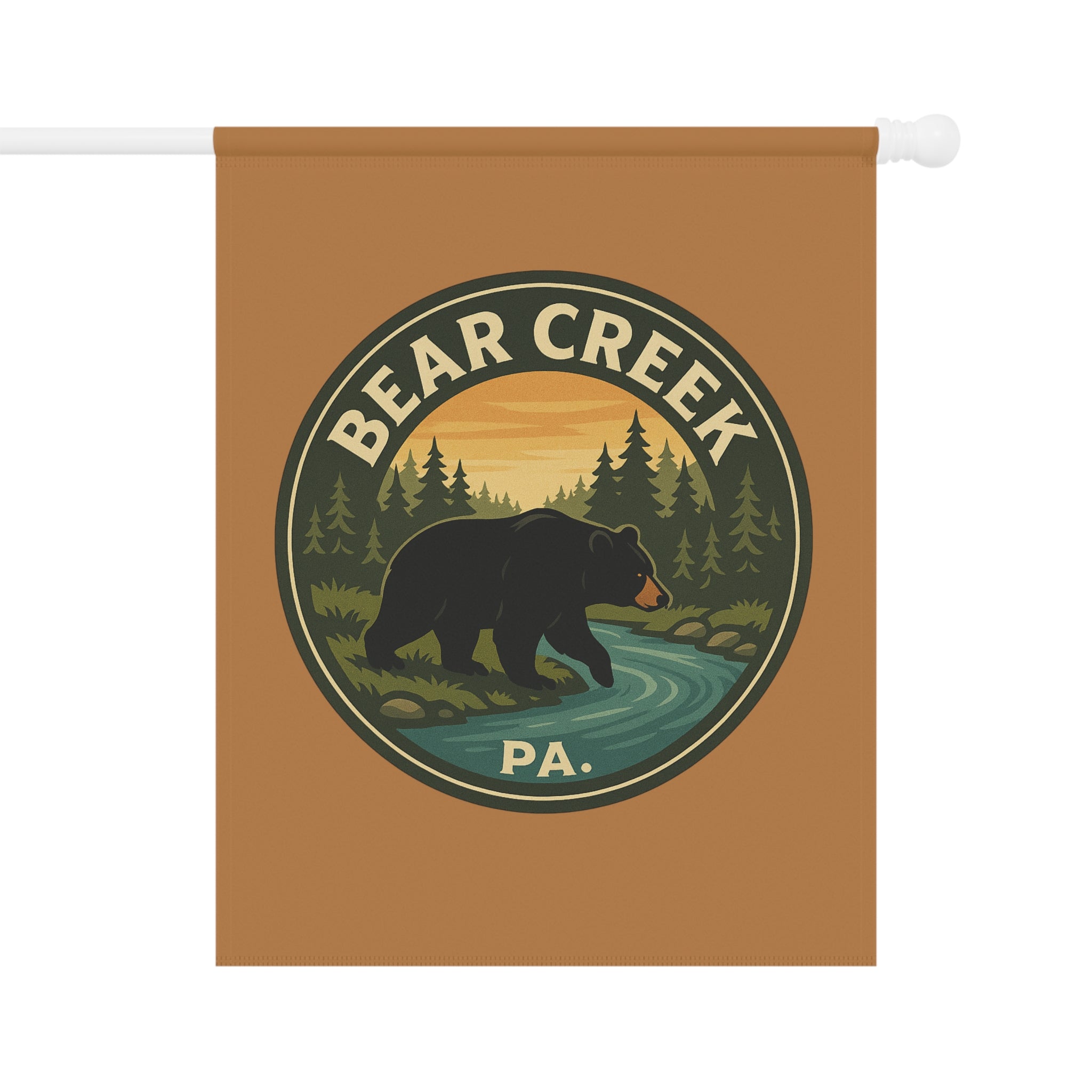 Bear Creek, PA Garden Flag | Outdoor Banner Decor