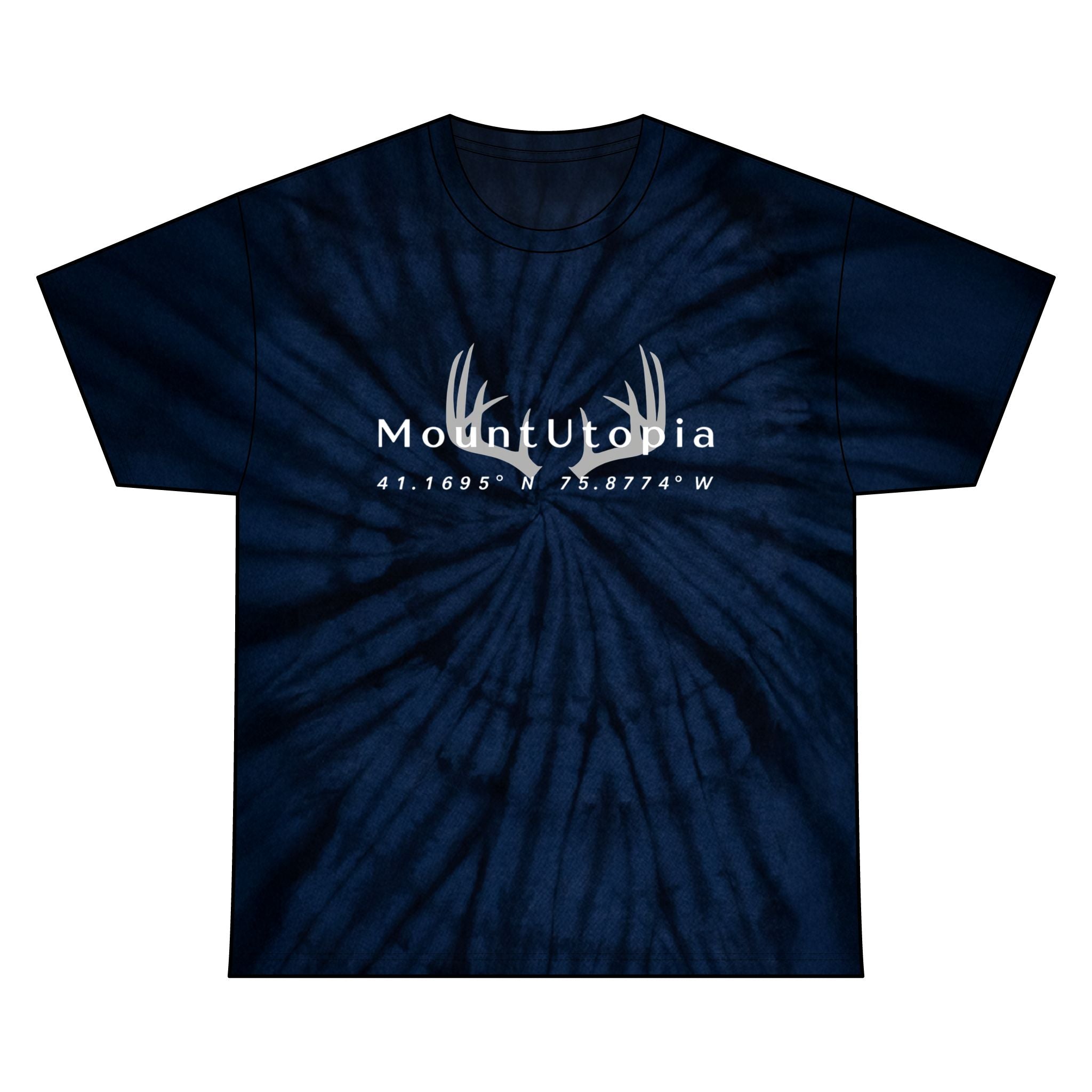 Mount Utopia Tie-Dye T-Shirt | Mountain Top PA Retro Tee