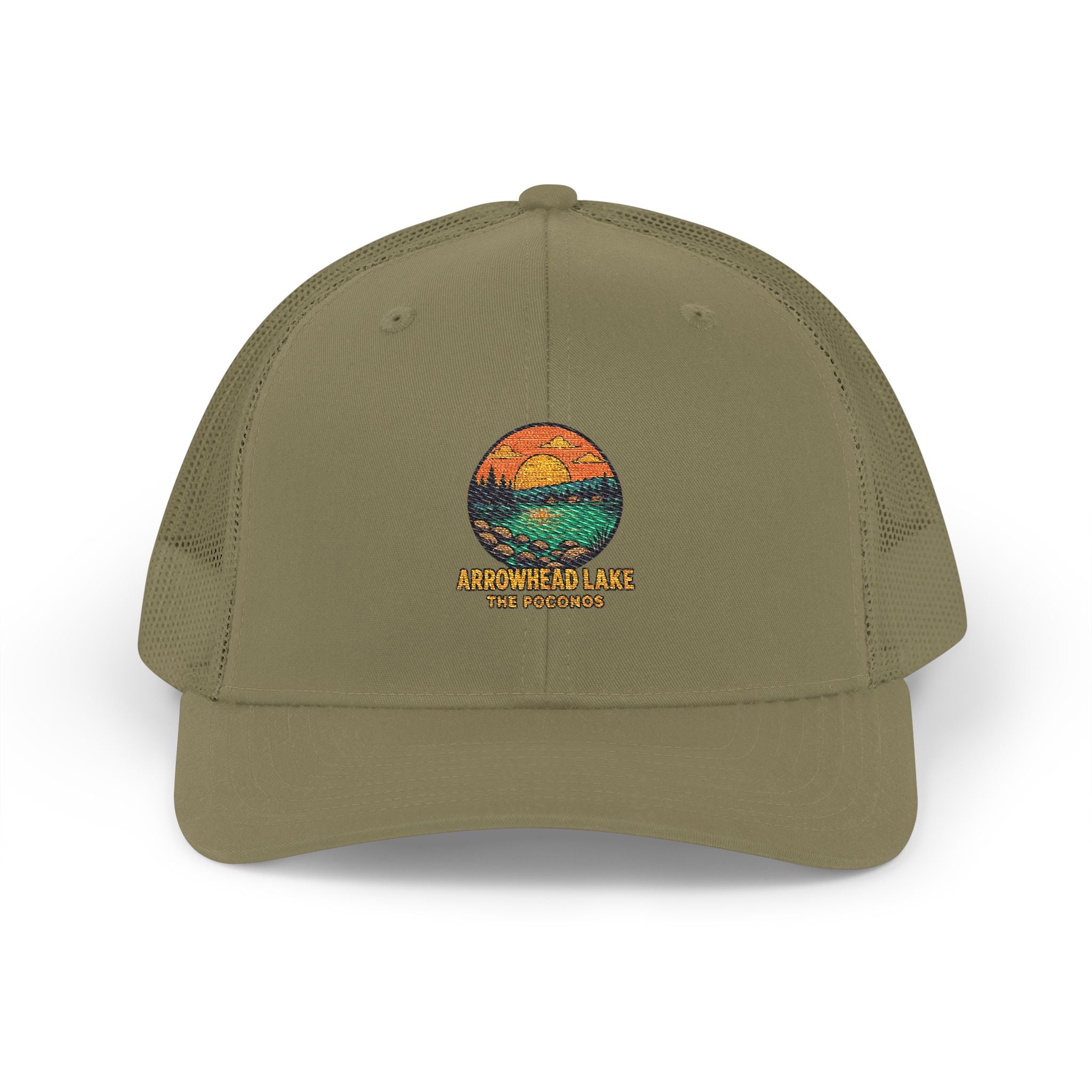 Arrowhead Lake Snapback Trucker Hat | Poconos Adventure Cap