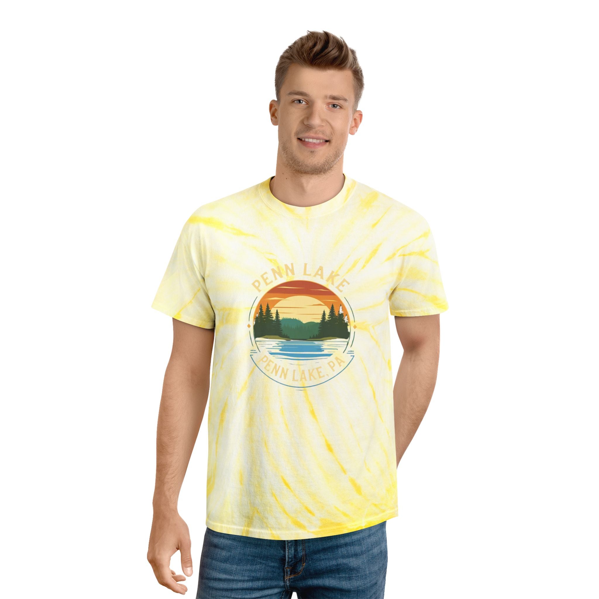 Penn Lake | Tie-Dye Tee