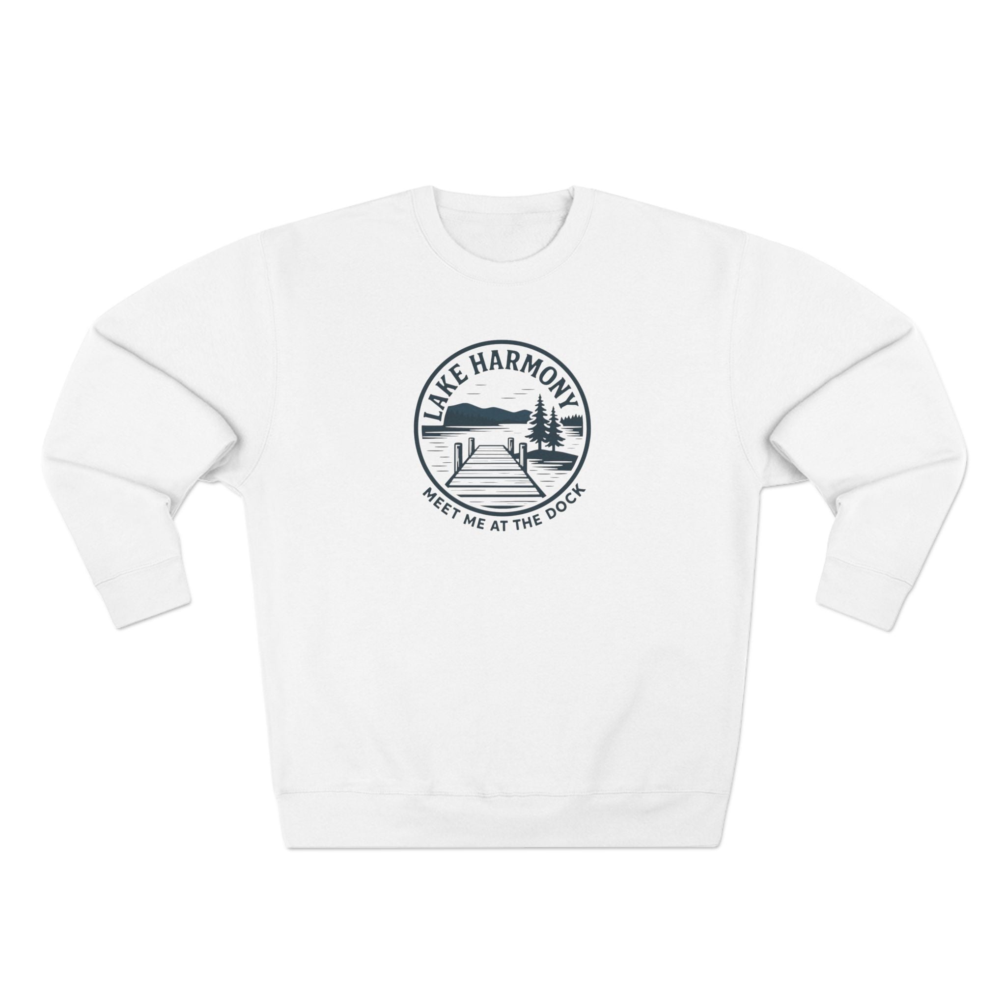 Lake Harmony Crewneck Hoodie