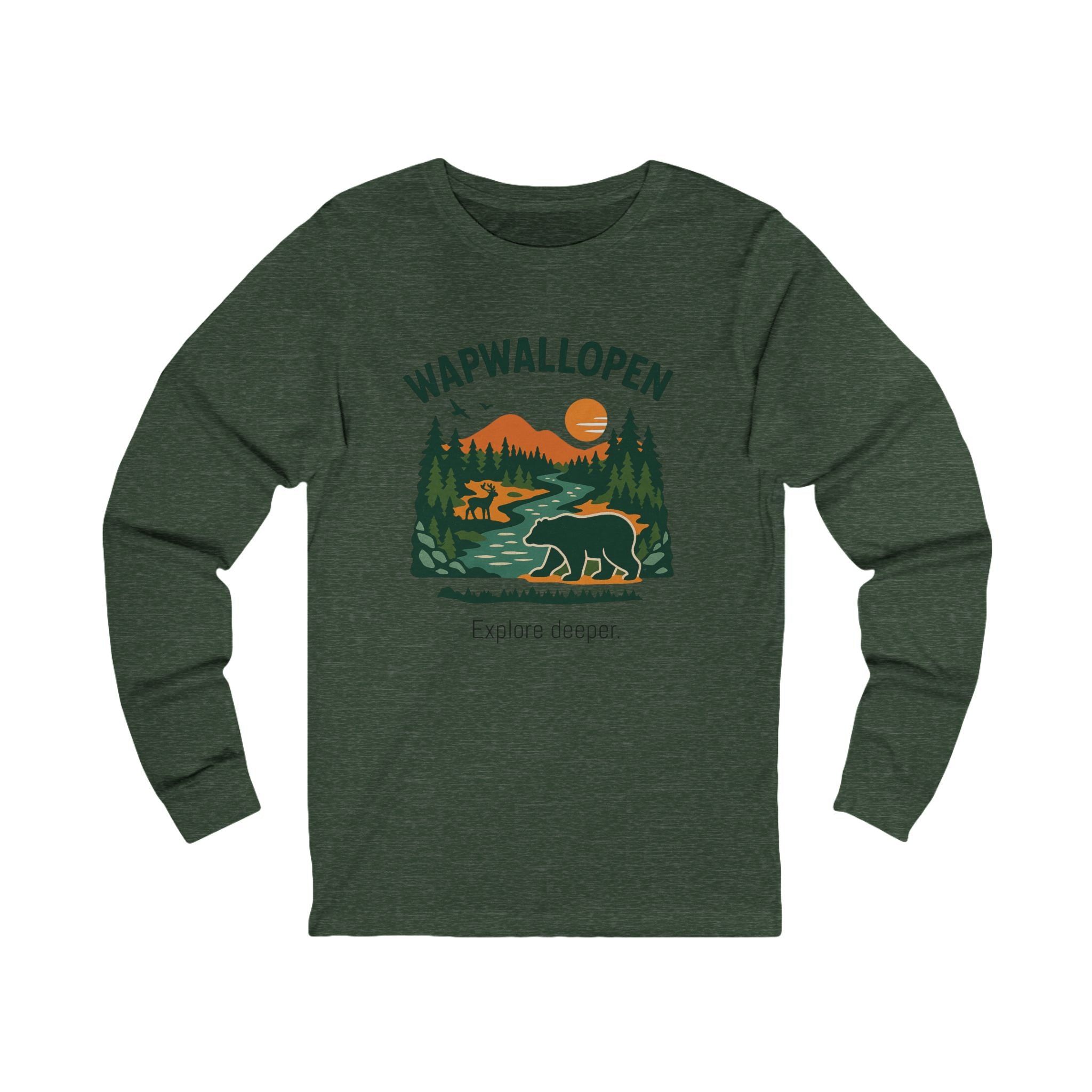 Wapwallopen PA Long Sleeve T-Shirt | NEPA Outdoor Tee