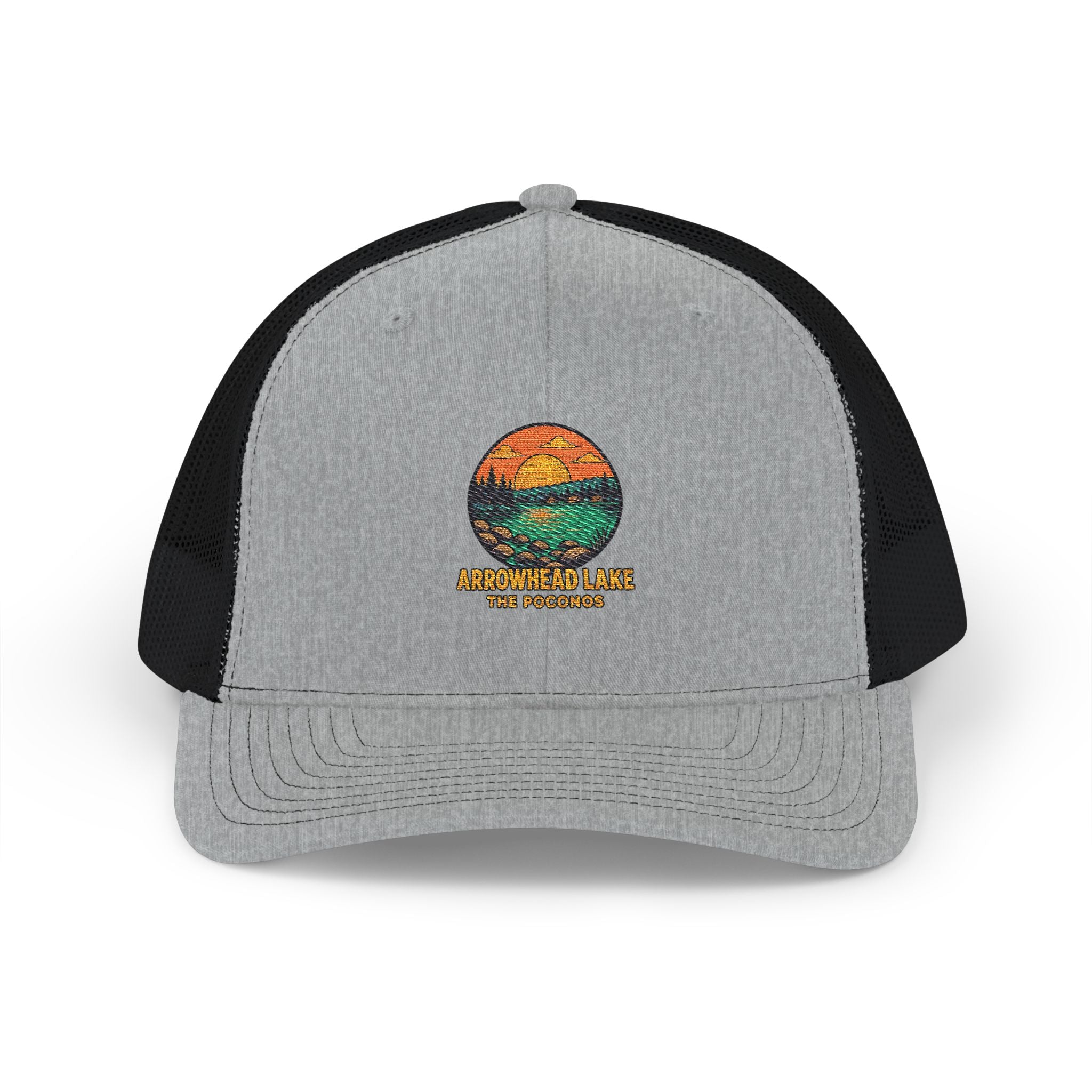 Arrowhead Lake Snapback Trucker Hat | Poconos Adventure Cap