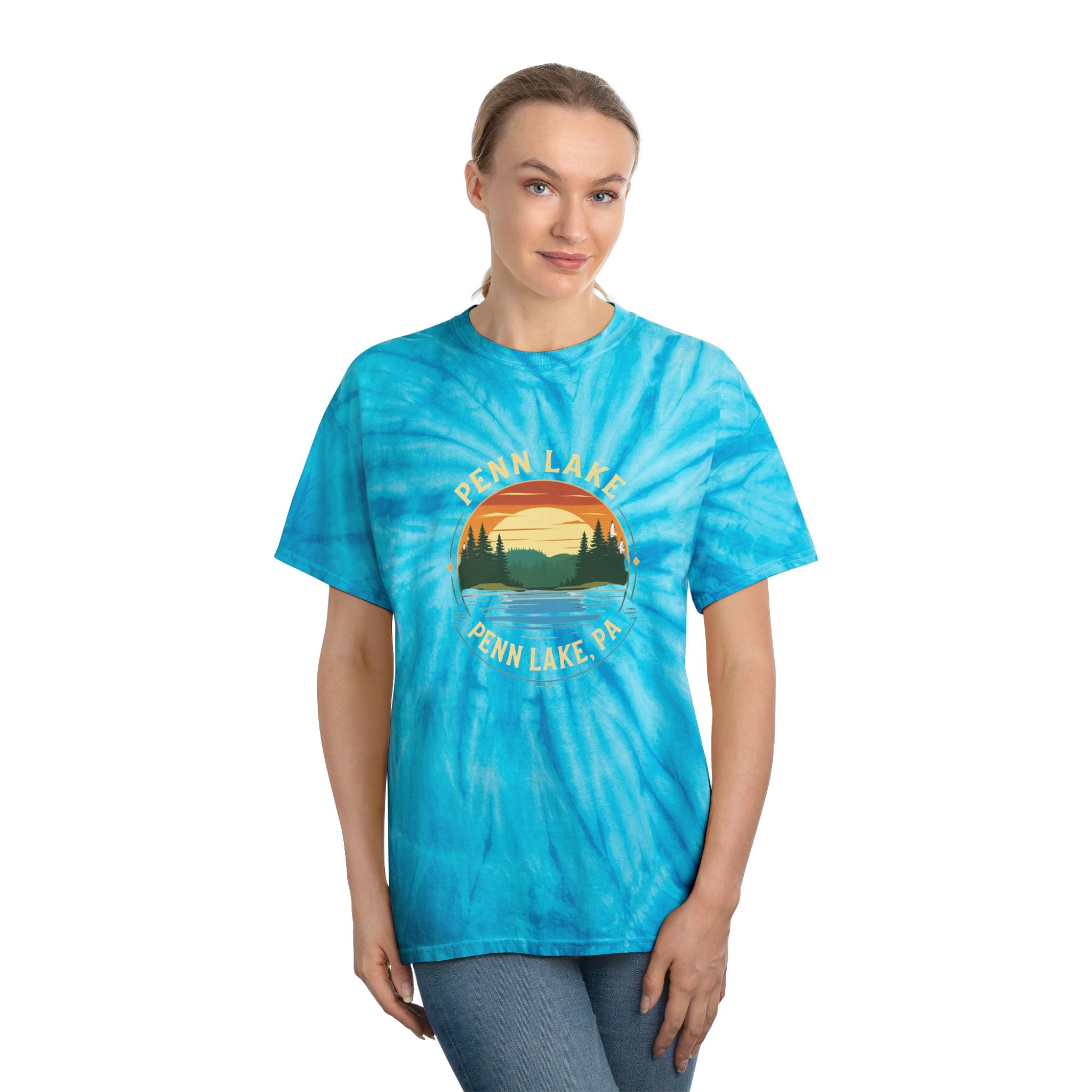 Penn Lake | Tie-Dye Tee