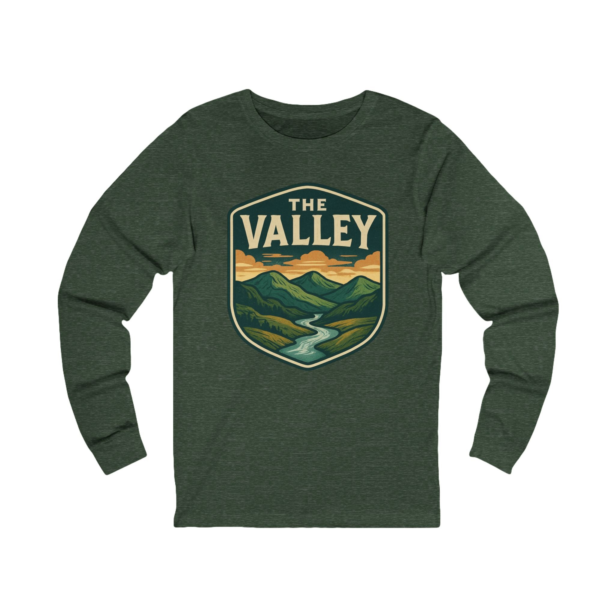The Valley Long Sleeve T-Shirt | NEPA Pride Apparel