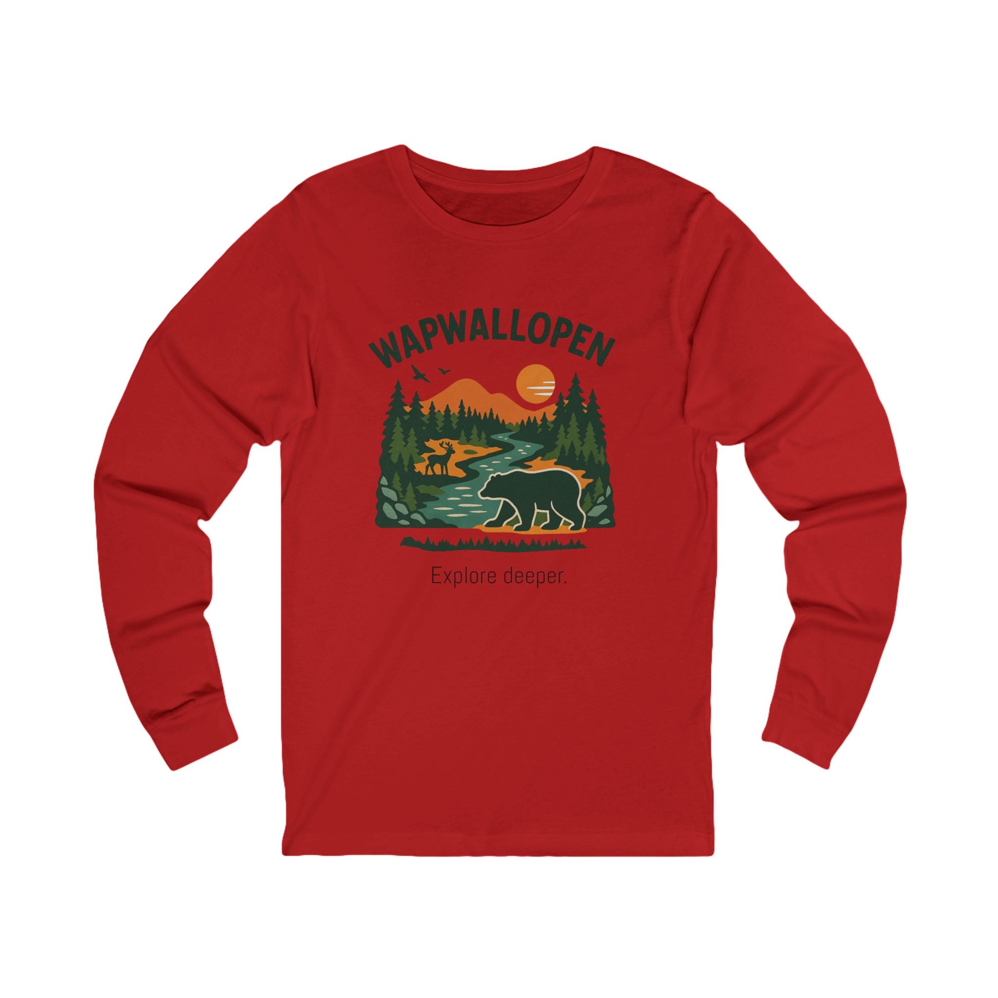 Wapwallopen PA Long Sleeve T-Shirt | NEPA Outdoor Tee