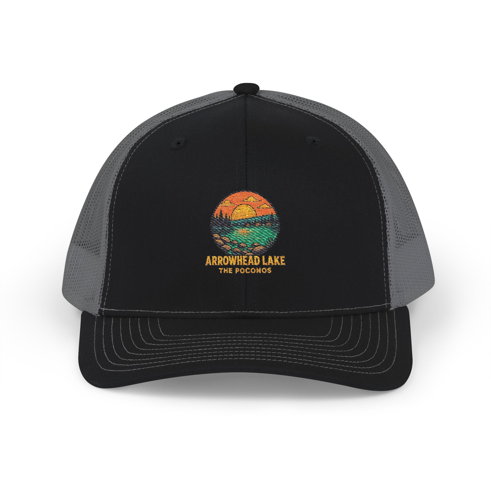 Arrowhead Lake Snapback Trucker Hat | Poconos Adventure Cap